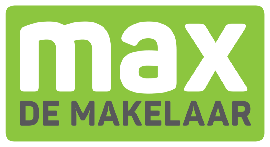Max de Makelaar LOGO met witte rand